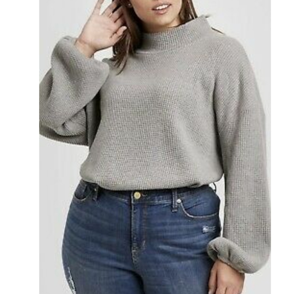 AVA&VIV WOMEN'S SWEATSHIRT 1XL